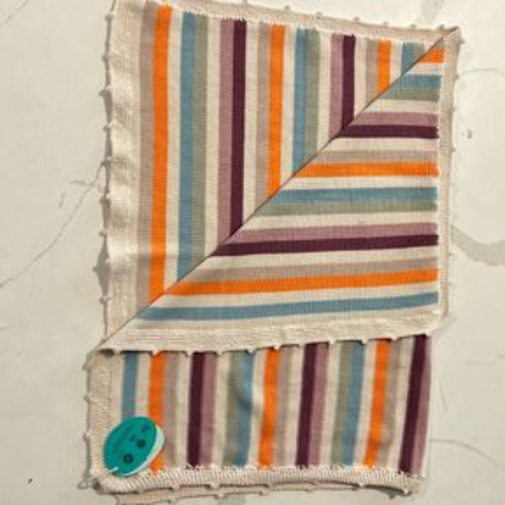 $27 ADD ON Pebble cotton knit baby blanket Little Sleepies Zara Nested Bean